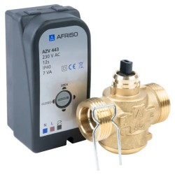 ZAWÓR 2-DROGOWY STREFOWY AZV443 DN20 1″ 230V  / KVS11, AC NORMALNIE ZAMKNIĘTY