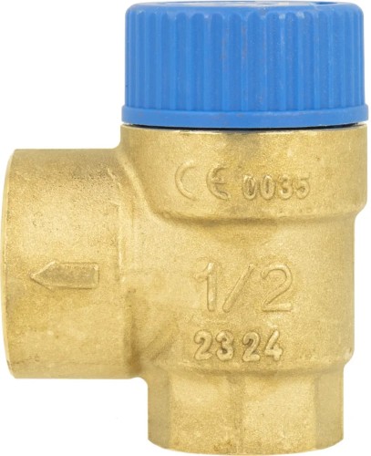 ZAWÓR BEZPIECZEŃSTWA 1/2˝ 6BAR AFRISO 42421 / cwu