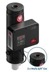 DOGRZEWACZ ZAAWANSOWANY BOSMAN 8KW  / 230/400V, DO UDKŁADU C.O.