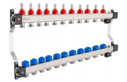 ROZDZIELACZ INOXFLOW 11 OBW SERIA UFST / Z PRZEPŁYW. I ZAWORAMI DO SIŁOWNIKÓW