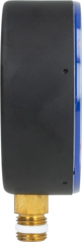 TERMOMANOMETR TH80 0-0.4BAR RADIALNY / Z ZAWOREM MONTAŻOWYM R1/2˝