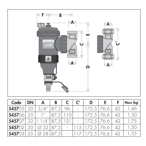 SEPARATOR ZANIECZYSZCZEŃ DIRTMAG PRO 3/4