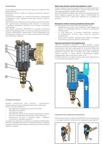 SEPARATOR ZANIECZYSZCZEŃ DIRTMAG PRO 3/4