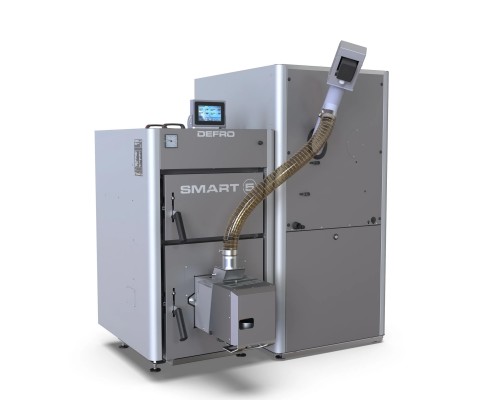 KOCIOŁ DEFRO SMART EKOPELL 20KW LEWY / PALNIK PELLETOWY Z FUNKCJĄ AUTOMATYCZNEGO CZYSZCZENIA