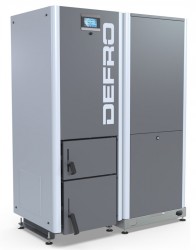 KOCIOŁ PIEC NA PELLET DEFRO GAMMA 15 kW LEWY