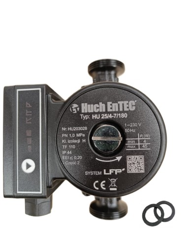 HUCH BY LFP POMPA OBIEGOWA DO C.O.  25/4-7/180 ZAMIENNIK ePCO 25/40-70