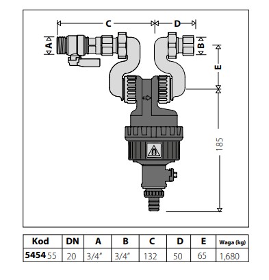 SEPARATOR ZANIECZYSZCZEŃ GZ 3/4