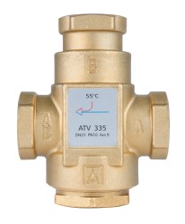 AFRISO ATV 335 ZAWÓR TEMPERATUROWY DN25 Rp1" 55°C