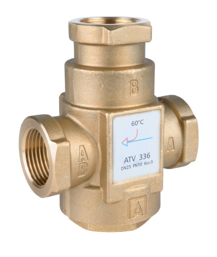AFRISO ATV 336 ZAWÓR TEMPERATUROWY DN25 Rp1" 60°C