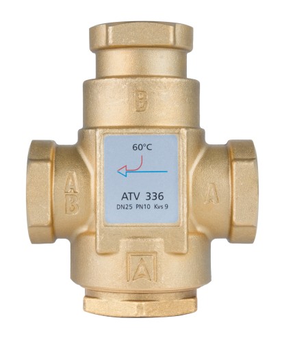 AFRISO ATV 336 ZAWÓR TEMPERATUROWY DN25 Rp1" 60°C