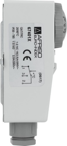 AFRISO TERMOSTAT PRZYLGOWY BRC 20-90°C