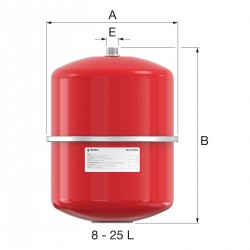 NACZYNIE PRZEPONOWE CONTRA-FLEX 18L 1.5BAR / DO C.O